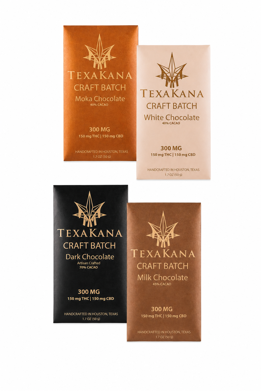 Craft Chocolate Bar - 300mg 1:1